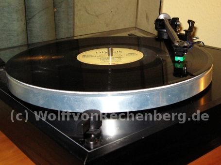 Thorens TD-166 mit Tonarm Rega RB-300