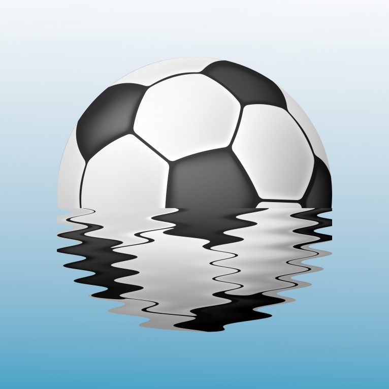 Vector Isolated Realistic Soccer Ball over white. Designed by macrovector / Freepik
